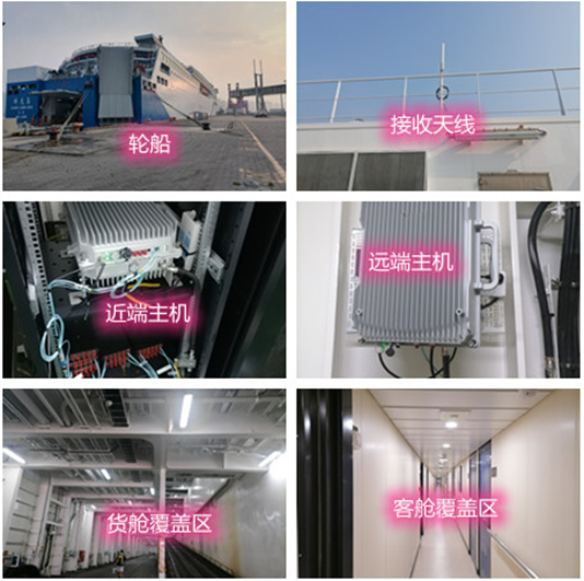  高台海上游轮轮船渔船覆盖案例